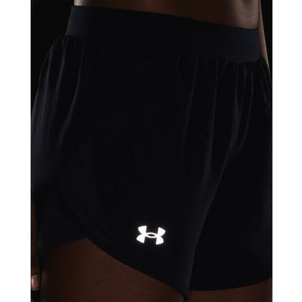 Under Armour Ua Fly-by 2.0 Women's Shorts, Black, 1350196-001, 3XL