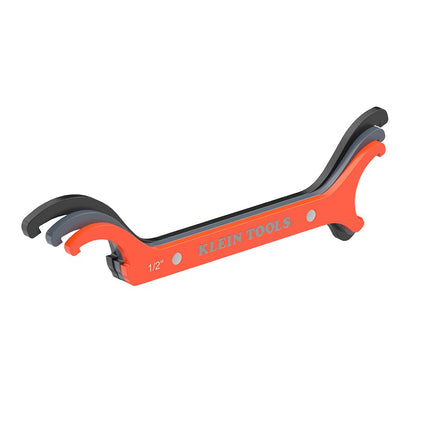 KLEIN TOOLS 50901R Conduit Locknut Wrench Set, 1/2