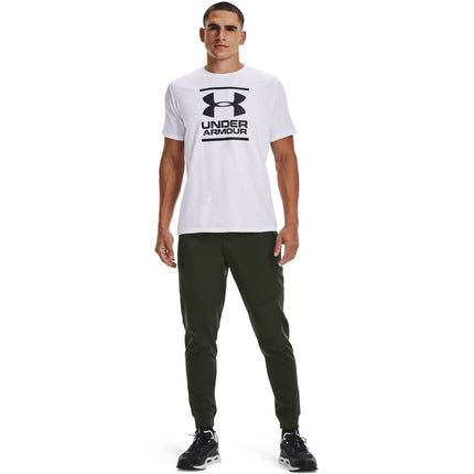 Under Armour Men's Global Foundation Short-Sleeve T-Shirt, White, Large