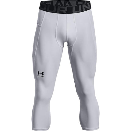 Mallas 3/4 Armour HeatGear de hombre Under Armour, gris mod (011)/negro, talla M