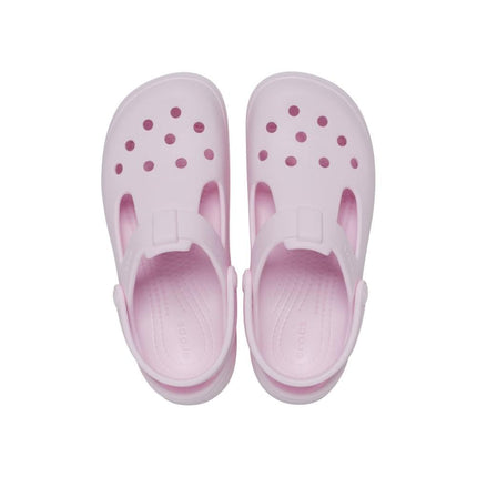 Crocs Unisex Kids, Classic Mary Jane Clog K, Pink Milk, 4 UK Child