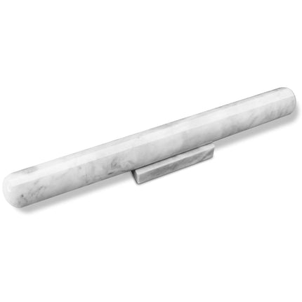 HESHIBI Marble Rolling Pin with Stand, 15.7" White