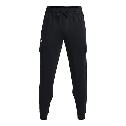 Under Armour UA Rival Fleece Cargo Jogger - Black / / White - XXL