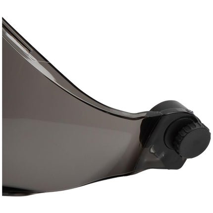 Klein Tools VISORGRAY Gray Visor for Hard Hat and Safety Helmet, Low Profile, Impact Rated, Anti Fog, Scratch Resistant, Flip-Up, UV Protection