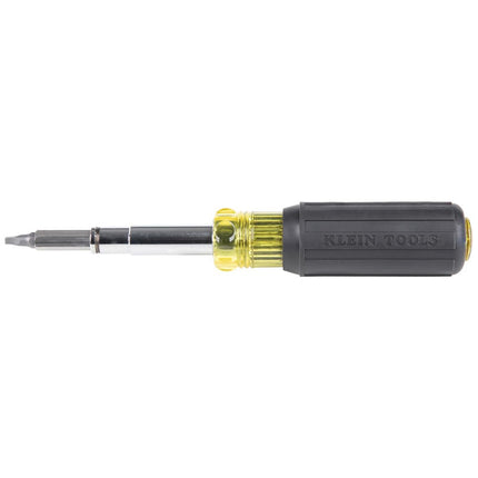 Juego de destornilladores Klein Tools 80027, destornillador de puntas múltiples 11 en 1, destornillador stubby 6 en 1, puntas Phillips, ranuradas, cuadradas, Torx, 2 piezas