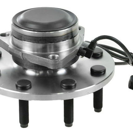 TRQ Front Wheel Bearing & Hub Assembly with ABS Sensor Compatible with 2003-2005 Dodge Ram 2500 Ram 3500