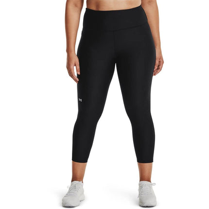 Legging de sport Under Armour HeatGear High Ankle pour femme, taille haute antidérapante, noir (001)/blanc, 1X
