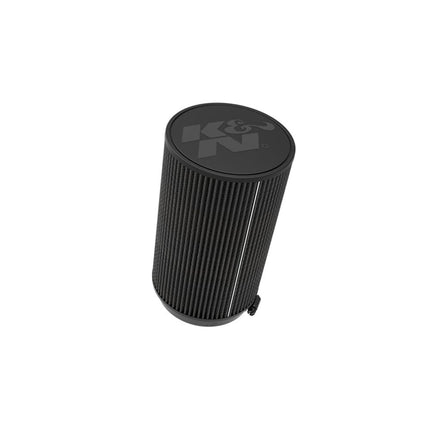 Filtro de aire redondo universal K&N Dryflow negro, brida de 152 mm, diámetro exterior de 191 mm, altura de 305 mm (RU-3124HBK)