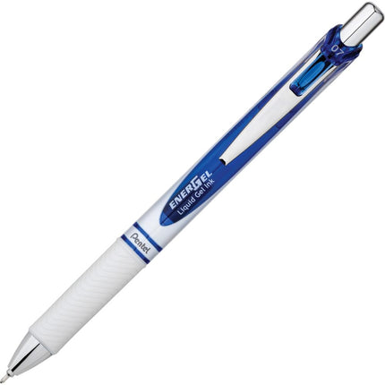 Bolígrafo de gel líquido retráctil Pentel EnerGel Pearl (BLN77PWC)