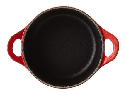 Mini cocotte en fonte émaillée Le Creuset avec couvercle, 0,3 L, Cerise
