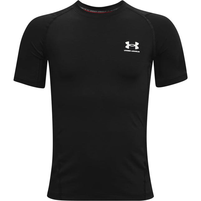 Under Armour Boy's UA HG Armour SS Shirt Black