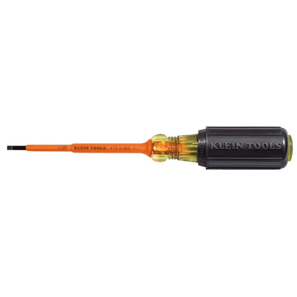 Klein Tools Insulated 1/8" Slotted - 4" Screwdrive