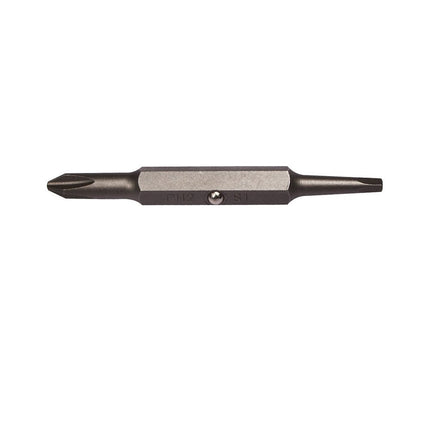 Klein Tools 32397 Replacement Bit, 2 Phillips and #1 Square (Pack of 2)