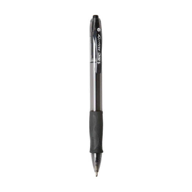 Bic Vlgbp41-Blk Black Velocity Bold Ball Pen 4 Count