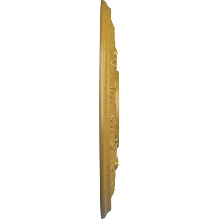 Ekena Millwork CM15BAIGS Baltimore Ceiling Medallion, Iridescent Gold