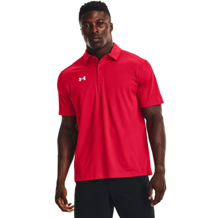 Under Armour - Mens Tech Team Polo, Color Red (600), Size: Medium