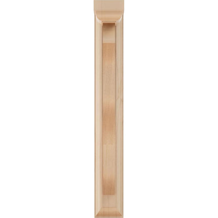 Ekena BKT01X09X11HAAL 1 1/2" W x 9" D x 11" H Hamilton Traditional Bracket, Alder