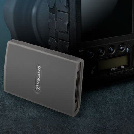 Transcend CFexpress Card Reader, Type B, USB 3.2 Gen 2x2, 20 Gbps, for Photography and Cinematic Experts, Provide Type A and Type C Cables - TS-RDE2