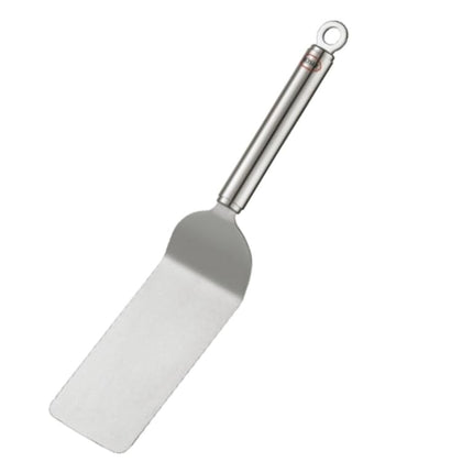 RÖSLE Sandwich Palette Offset, Stainless Steel Turner with Round Handle and Hanging Eyelet, Stainless Steel 18/10, 32 cm, Silver