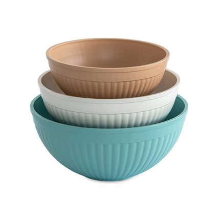 Nordic Ware Prep and Serve Mixing Bowls Set, 8-Pie