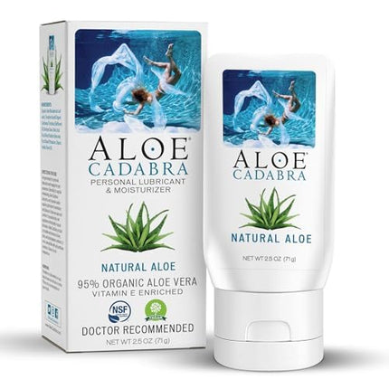 Aloe Cadabra Organic Lubricant, Natural, 2.5 Ounce