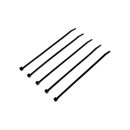 Cable Ties, 50-Pound Tensile Strength, Heavy Duty Nylon Cable Zip Ties, Indoor/Outdoor Use, 7.75-Inch, Black, 100-Piece Klein Tools 450-200