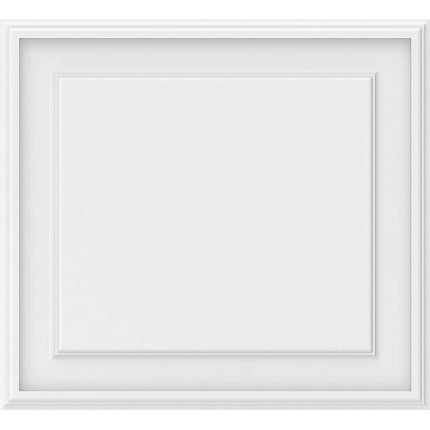 Ekena Millwork 22"W x 20"H x 5/8"P Legacy Raised Panel Decorative Wall Panel
