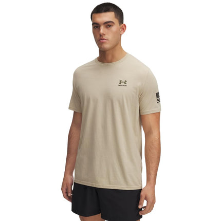Under Armour Mens Freedom Flag Short Sleeve T Shir
