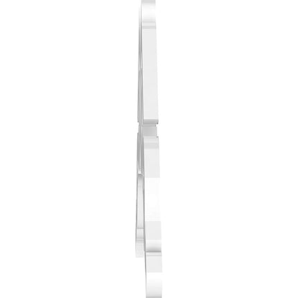 Ekena GPP048X022X100ROT Gable Pediment, Primed, 48" W x 22" H x 1" P (11/12)