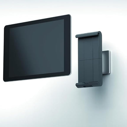 Durable Aluminium Wall Mounted Tablet Holder - Anti Theft Lockable & Rotatable 360° - Universal Mount for 7-13" iPad, Samsung, Surface & More - Security Bracket