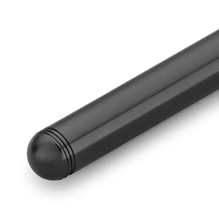 Kaweco LILIPUT Fountain Pen Black I Premium Aluminium Fountain Pen for Ink Cartridges 12.5 cm I Nib: M (Medium)