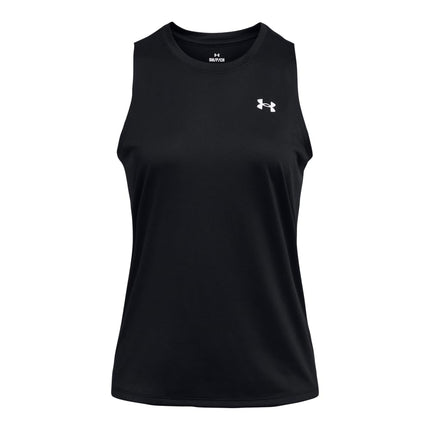 Under Armour Womens Tech Solid Tank-Top Black L
