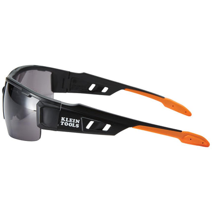 Safety Glasses, Professional PPE Protective Eyewear with Semi Frame and Gray Lens, Scratch Resistant and Anti Fog Klein Tools 60162