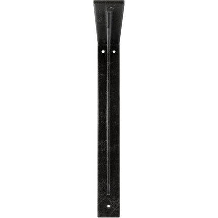 Ekena Millwork BKTM02X16X16STASV Steel Bracket Stockport, 2"W x 16"D x 16"H, Antiqued Silver