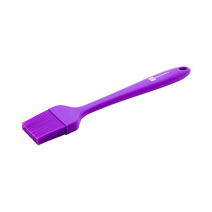 Restaurantware – Pinceau à pâtisserie de 25,9 cm, 1 pinceau de cuisine résistant à la chaleur – Lavable au lave-vaisselle, trou de suspension, pinceau de cuisine en silicone noir, pour étaler l'huile, le beurre ou la sauce,