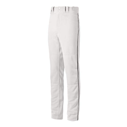 Mizuno Premier Pro Piped G2 Pants, White/Black, Medium