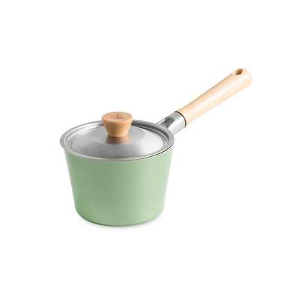 Nordic Ware Cardamom Ceramic Nonstick 1.5 Quart Saucepan with Lid