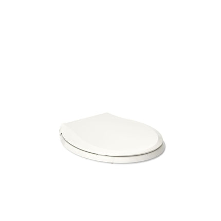 Kohler 4639-RL-96 Cachet ReadyLatch Quiet-Close Round Toilet Seat, Soft Close Toilet Seat, Round Toilet Seat Slow Close, Biscuit