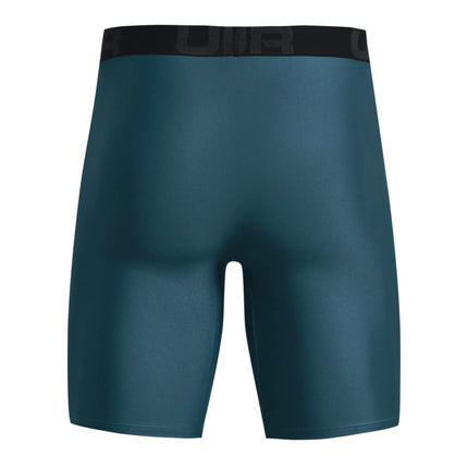 Under Armour Men's Multi-Pack Performance Tech Boxerjock Brief, 9" Inseam, All-Day Comfort & Soft, (414) Static Blue / / Harbor Blue, XS