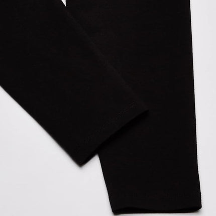The Children's Place girls Capri leggings pants, White/Black 2 Pack, X-Small US
