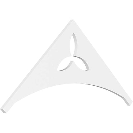 Ekena GPP048X022X100NAP Gable Pediment, Primed, 48" W x 22" H x 1" P (11/12)