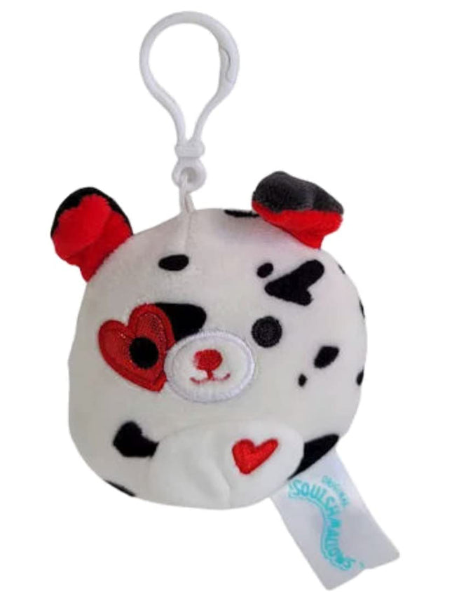 Squishmallows 3.5" Clip On Valentines Dustin The D