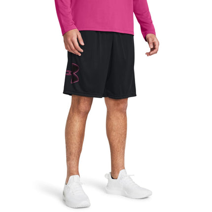 Under Armour Men's Tech Graphic Shorts, (019) Blac