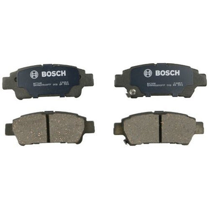BOSCH BC995 QuietCast Premium Ceramic Disc Brake Pad Set - Compatible with Select Toyota Sienna; REAR