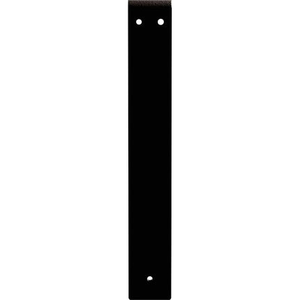 Ekena Millwork BKTM02X14X14TRHDB 2 inch W x 14 inch D x 14 inch H Traditional Steel Bracket, Hammered Dark Bronze