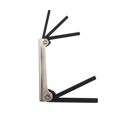 KLEIN TOOLS Folding Hex Key Set, 5-Inch, SAE, 5-Piece 70579
