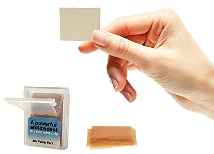 Carbon 60 Antioxidant Dissolvable Strips | Immunity Booster | Pure 99.99% C60 Solvent Free | Not C60 in Olive Oil | Fully Dissolved & Dispersed Solubilized C60