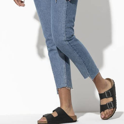 Birkenstock Women's Arizona Slides, Black, 12 Women/10 Men
