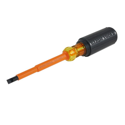 1/4-Inch Cabinet Tip Insulated Screwdriver, 4-Inch Klein Tools 602-4-INS