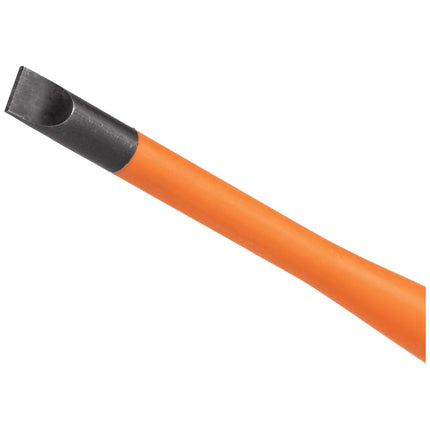 Klein Tools 33732INS 1000V Slim Tip Insulated Screwdriver Set, 2 Phillips and 1/4-Inch Cabinet Tips, Cushion Grip Handle, 2-Piece,Black and Orange